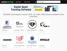 Tablet Screenshot of logovector.net
